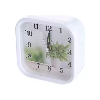 Квадратные часы-будильник Perfeo Quartz PF-TC-008 30015215