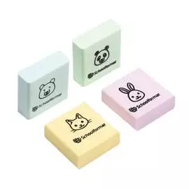 Квадратный ластик SCHOOLFORMAT