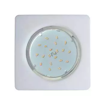 Квадратный легкий встраиваемый светильник Ecola 5357 FW5357ECD