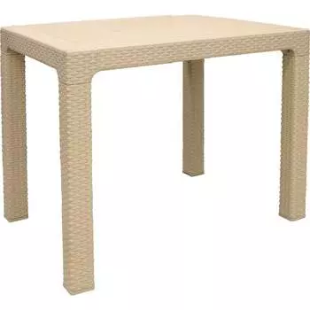 Квадратный стол HENIVER RATTAN SPT-R003 беж
