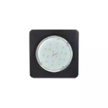 Квадратный светильник Ecola gx53 h4 square SB53S4ECB