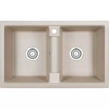 Кварцевая кухонная мойка GRANULA GR-8101