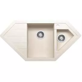 Кварцевая кухонная мойка Tolero