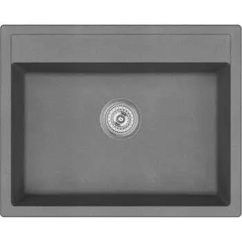 Кварцевая мойка EMAR EMQ-1640.Q Антрацит