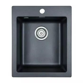 Кварцевая мойка Paulmark LEER PM104249-BLM