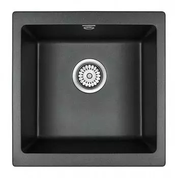 Кварцевая мойка Paulmark BRILON PM104546-BLM