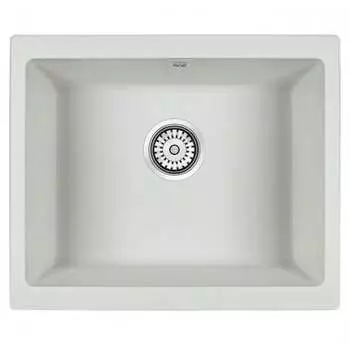 Кварцевая мойка Paulmark GERA PM205546-WH