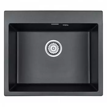 Кварцевая мойка Paulmark KANTE PM106052-BL