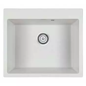 Кварцевая мойка Paulmark KANTE PM106052-WH