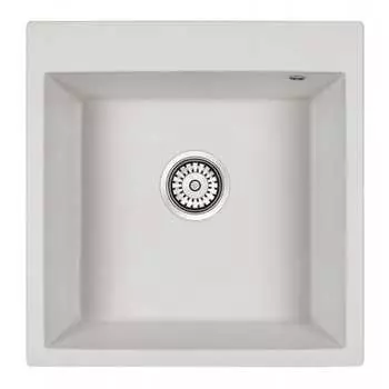 Кварцевая мойка Paulmark PRAKTISCH PM105152-WH