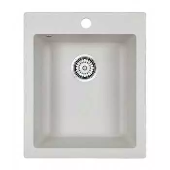 Кварцевая мойка Paulmark LEER PM104249-WH