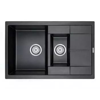 Кварцевая мойка Paulmark FESTE PM237850-BL