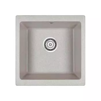 Кварцевая мойка Paulmark BRILON PM104546-GR