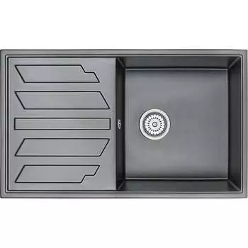 Кварцевая оборачиваемая кухонная мойка GRANULA GR-8601