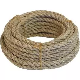 Льняная полированная крученая веревка truEnergy