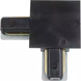 L-образный однофазный соединитель для шинопроводов Volpe R21 BLACK 1 POLYBAG UBX-Q123 UL-00007450