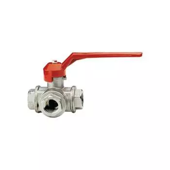 L-образный трехпроходной шаровой кран ITAP