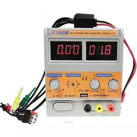 Лабораторный блок питания ELEMENT 1502D+ 15658
