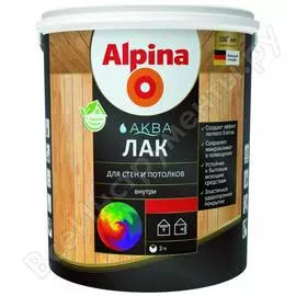 Лак лак для стен и потолков ALPINA