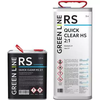 Лак GREEN LINE QUICK CLEAR HS 20RS – 5000 – QHS (комплект)