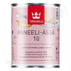 Интерьерный колеруемый лак для стен и потолков Tikkurila