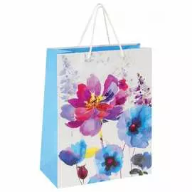 Ламинированный подарочный пакет Золотая сказка