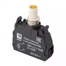 Сменная лампа EKF XB4 PROxima XB4-EML-Y