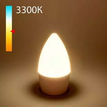 Лампа Elektrostandard Свеча СD LED 6W 3300K E27 (BLE2760) белый a057935
