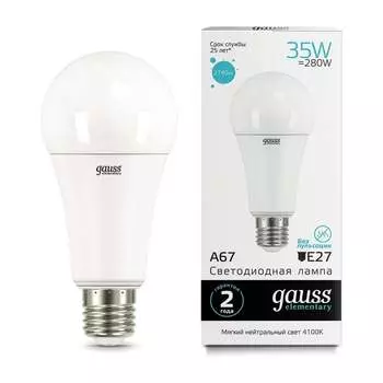 Лампа Gauss LED Elementary 70225