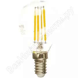 Лампа Gauss LED Filament Шар 105801107
