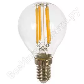 Лампа Gauss LED Filament Шар 105801109