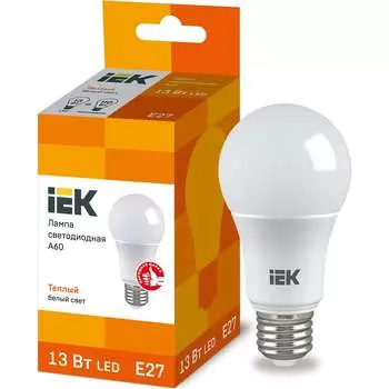 Лампа IEK LLE-A60-13-230-30-E27
