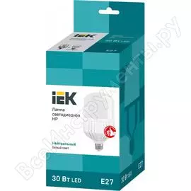Лампа IEK LLE-HP-30-230-40-E27