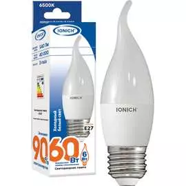 Лампа IONICH ILED-SMD2835-CW37-6-540-230-6.5-E27 1541