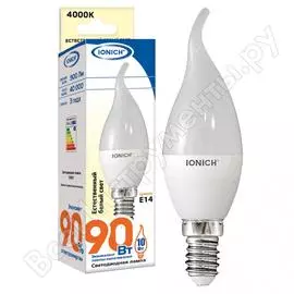 Лампа IONICH ILED-SMD2835-CW37-10-900-230-4-E14 1553