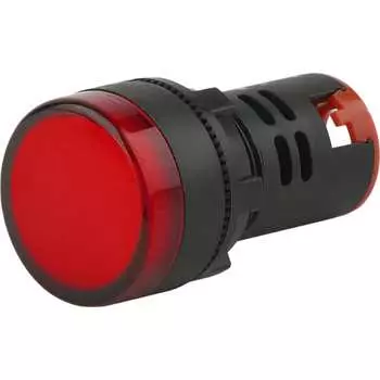 Лампа КЭАЗ AD22DS(LED) матрица 22мм 230В крас. 238566