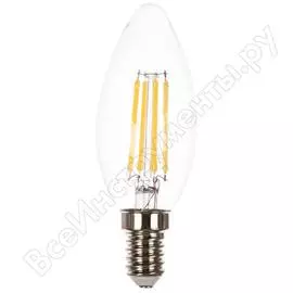 Лампа Gauss LED Filament Candle E14 5W 4100К 103801205