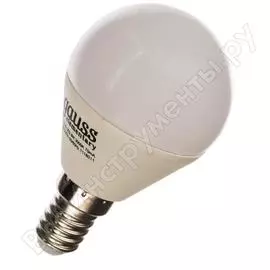 Лампа Gauss LED Elementary Globe 8W E14 2700K 53118