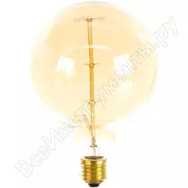 Лампа накаливания elektrostandard g125 60w e27 a036721