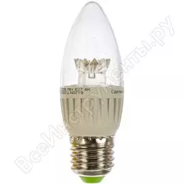 Лампа Navigator NLL-C37-7-230-4K-E27-CL 71851