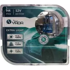 Лампа Nord-Yada EXTRA LIGHT +50 % Plastic case 907364