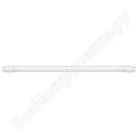 Лампа светодиодная asd led-t8r-1540м-600-std 15вт, 230в, g13r, 4000к, 1350лм, 600мм, матовая, поворотная 4690612026879