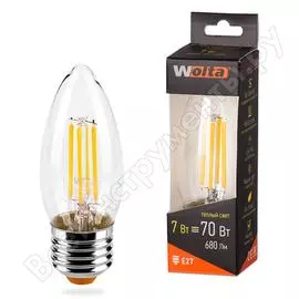 Светодиодная лампа Wolta LED FILAMENT 25YCFT7E27