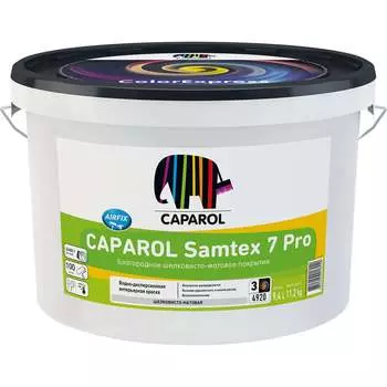 Латексная краска для стен и потолков Caparol SAMTEX 7 Pro 948104907