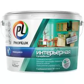 Латексная моющаяся износоустойчивая воднодисперсионная краска Profilux PL- 13L Н0000001060