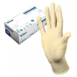 Латексные смотровые перчатки Dermagrip Classic CТ0000000691