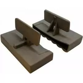 Латодержатель для деревянного каркаса Левша ЛДП 64-2 У8-9812.Сер