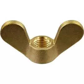 Латунированная гайка-барашек ЦКИ М6 DIN315 20 шт. 64141