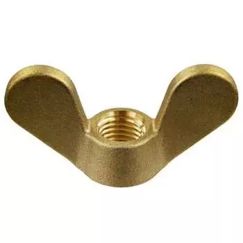 Латунированная гайка-барашек ЦКИ М4 DIN315 25 шт. 64140