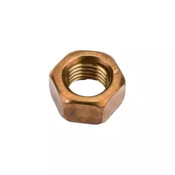 Латунированная гайка ЦКИ М16, DIN934, 10 шт. 11746